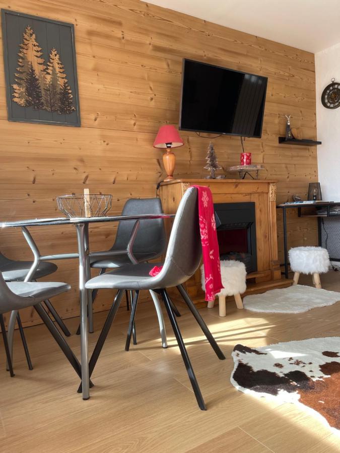 Studio 2 Alpes Style Chalet Au Pied De Telesiege Du Diable レ・デュー・アルプ エクステリア 写真