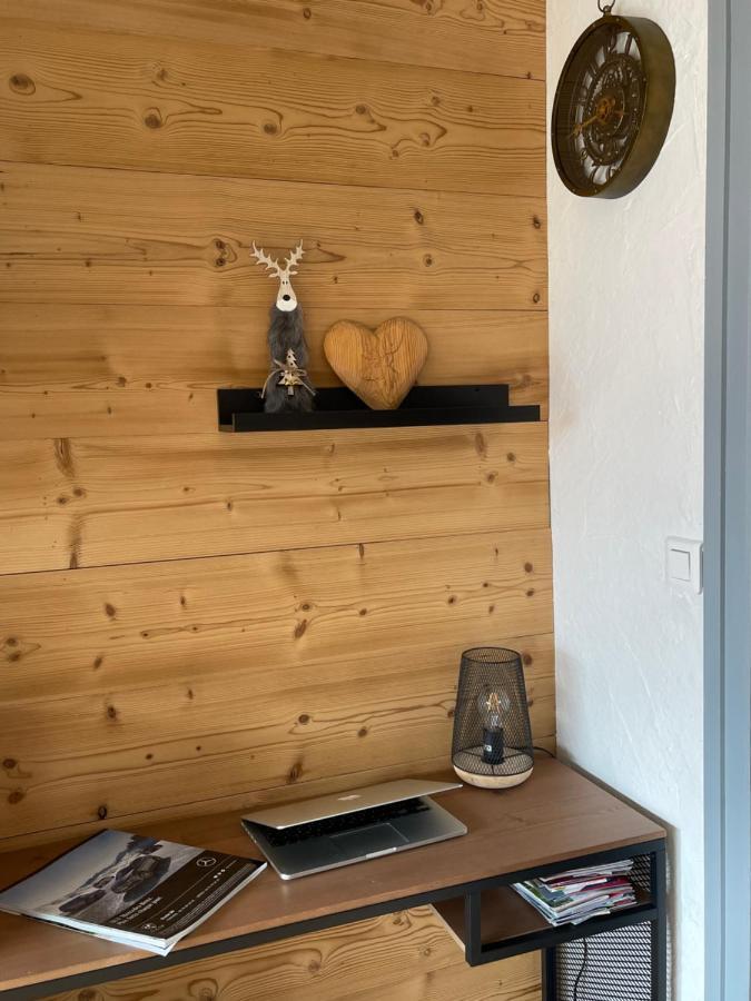 Studio 2 Alpes Style Chalet Au Pied De Telesiege Du Diable レ・デュー・アルプ エクステリア 写真