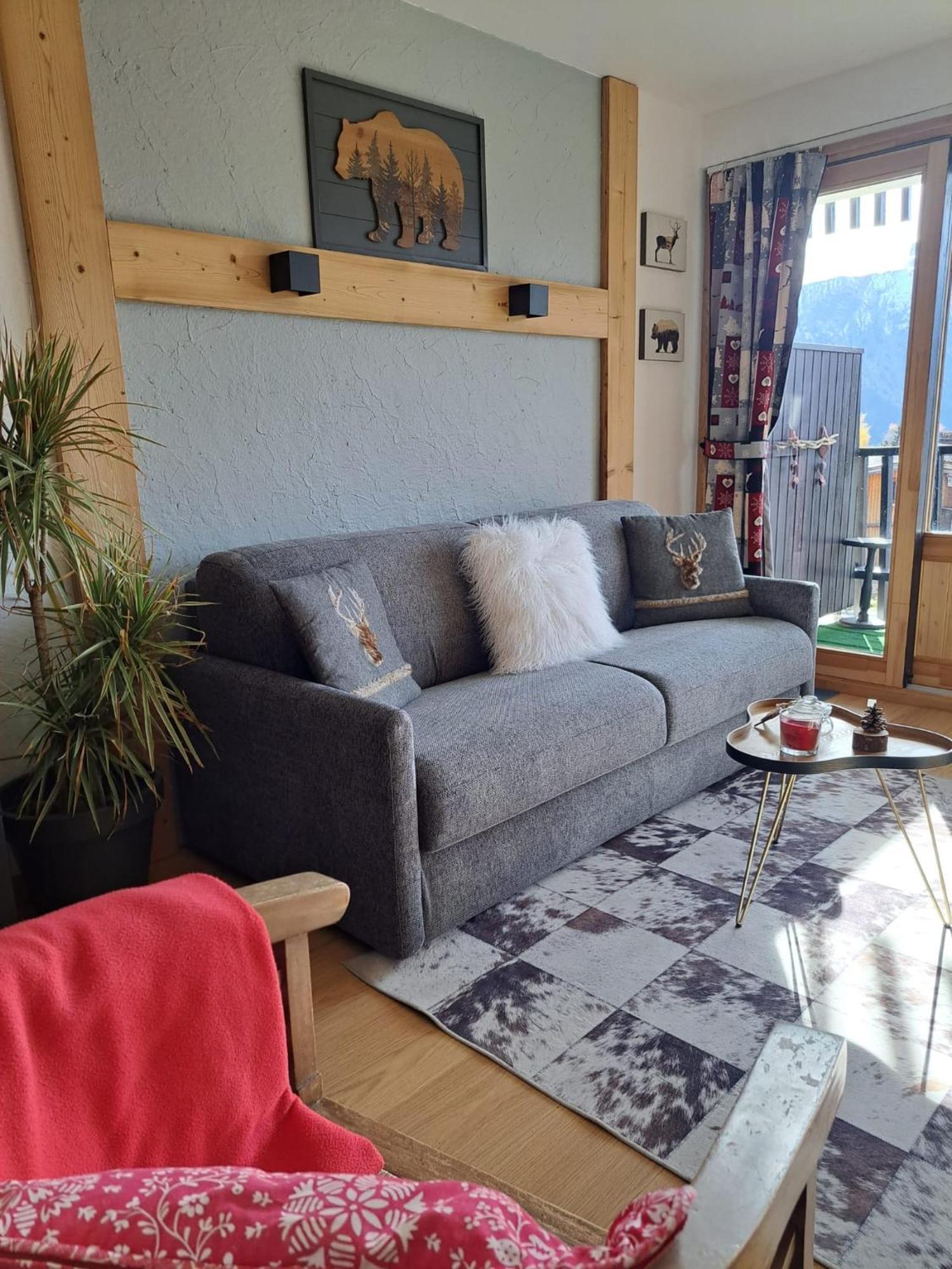 Studio 2 Alpes Style Chalet Au Pied De Telesiege Du Diable レ・デュー・アルプ エクステリア 写真