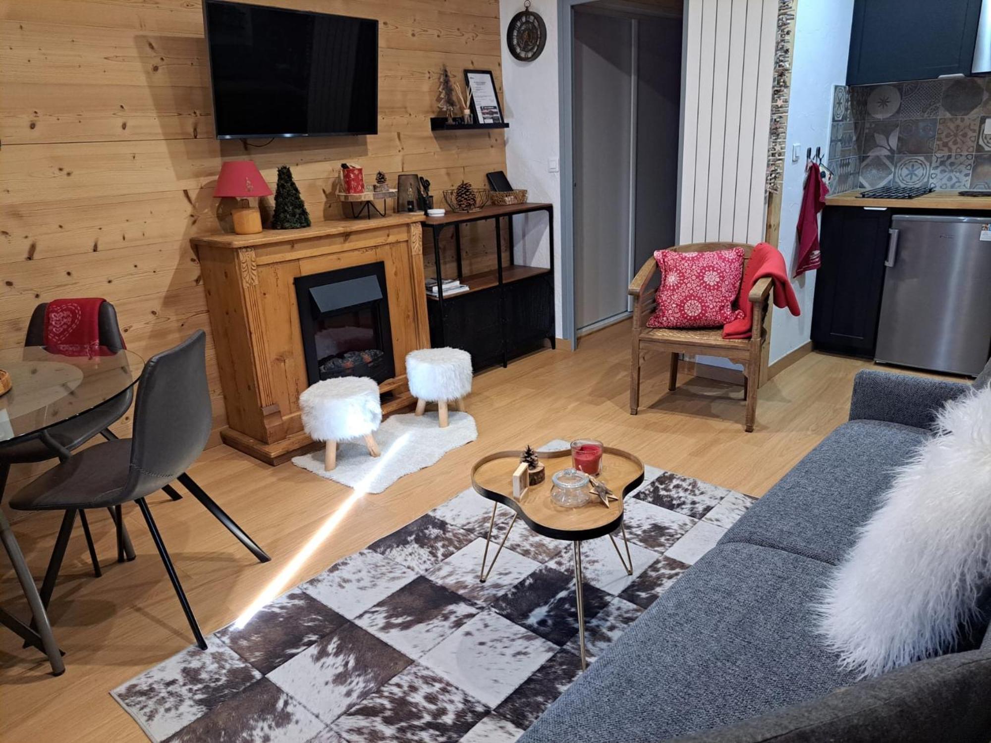 Studio 2 Alpes Style Chalet Au Pied De Telesiege Du Diable レ・デュー・アルプ エクステリア 写真