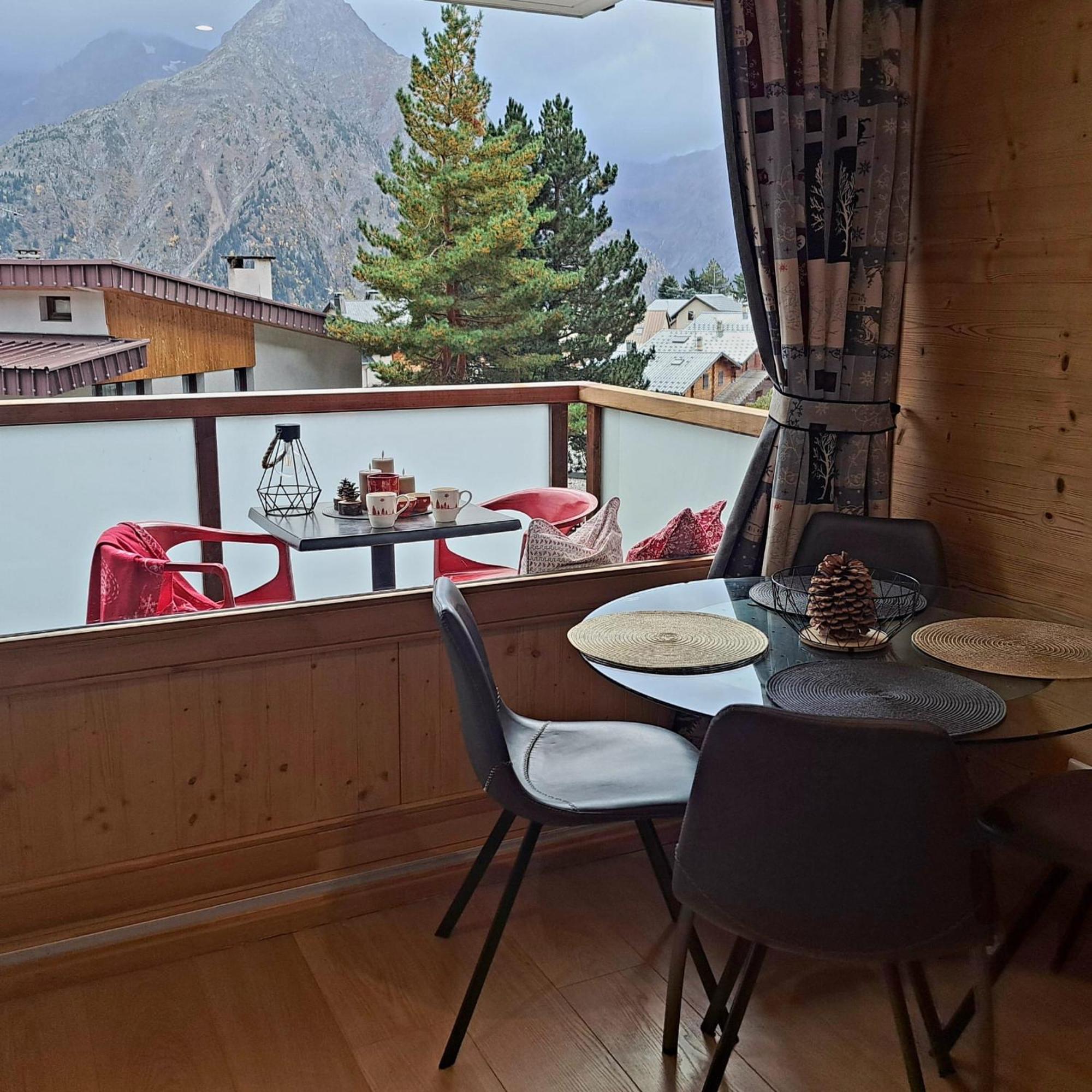 Studio 2 Alpes Style Chalet Au Pied De Telesiege Du Diable レ・デュー・アルプ エクステリア 写真