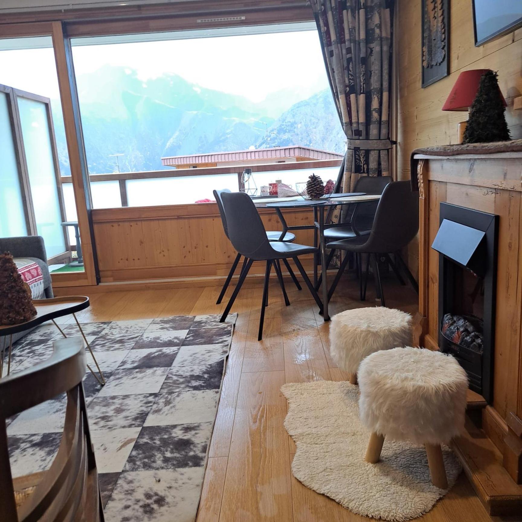 Studio 2 Alpes Style Chalet Au Pied De Telesiege Du Diable レ・デュー・アルプ エクステリア 写真